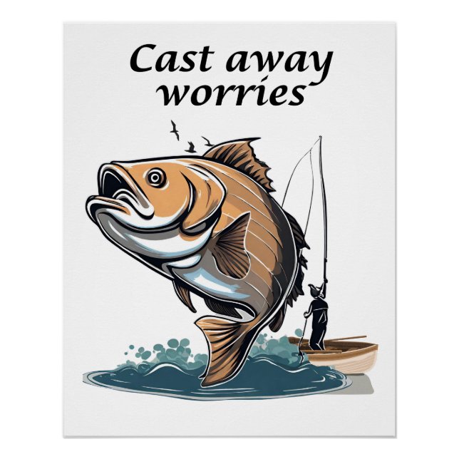 Cast-Away-Sorgen Poster (Vorderseite)