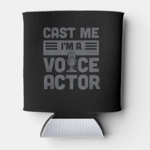 Cast Me Funny Voice-Over-Künstler Voice-Schauspiel Dosenkühler
