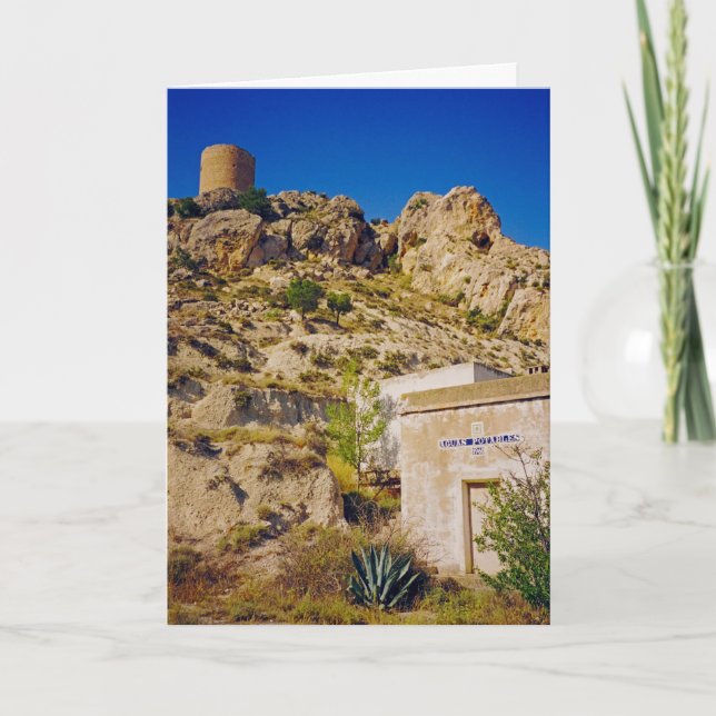 Castalla Karte (Vorderseite)