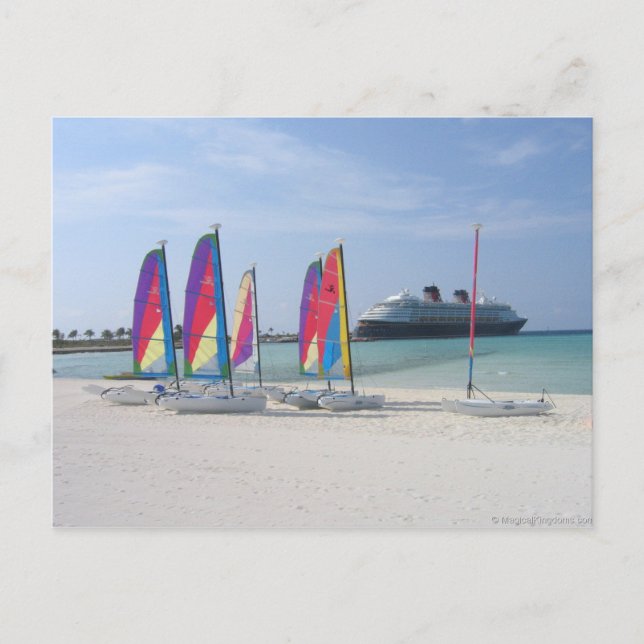Castaway Cay Postkarte (Vorderseite)