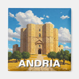Castel del Monte Andria Italien Magnet