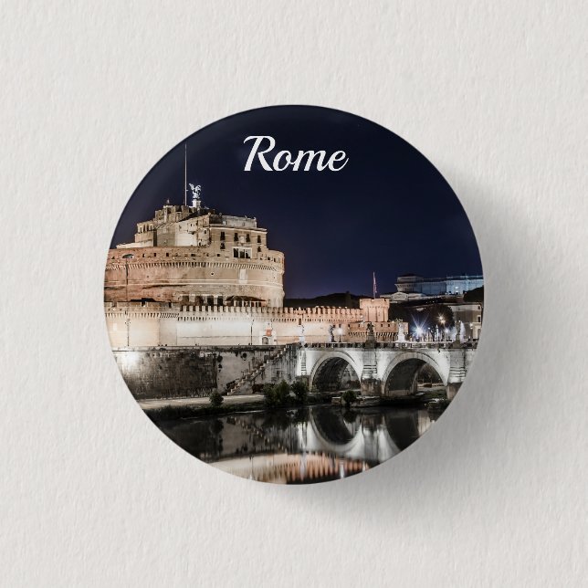 Castel Sant Angelo in Rom Button (Vorderseite)