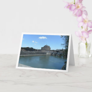 Castel-Sant-Angelo-Porträt, Rom, Italien Karte