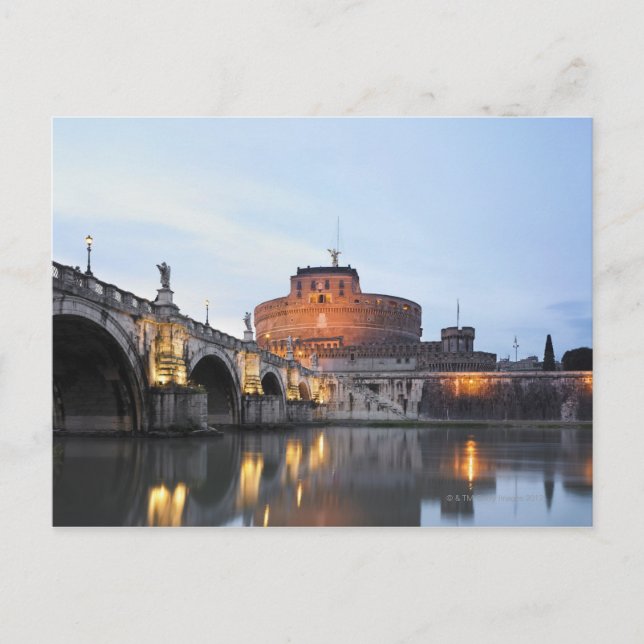 Castel Sant' Angelo Postkarte (Vorderseite)