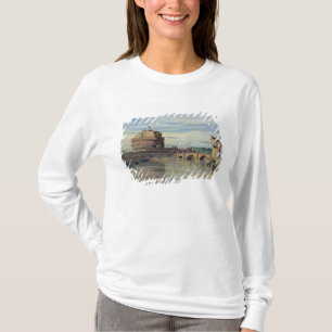 Castel Sant Angelo und der Fluss Tiber, Rom T-Shirt