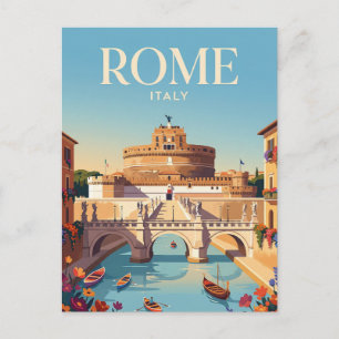 Castel Sant'Angelo Italien Postkarte