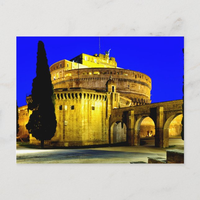 Castel Sant'Angelo Postkarte (Vorderseite)