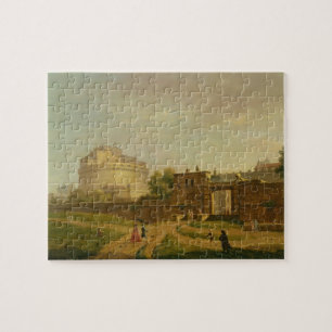 Castel Sant'Angelo, Rom, 1776 (Öl auf Leinwand)