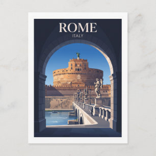 Castel Sant'Angelo Rom Italien Postkarte