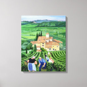 Castellina-in-Chianti Leinwanddruck