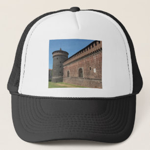 Castello Sforzesco (Sforza-Schloss) in Mailand, It Truckerkappe
