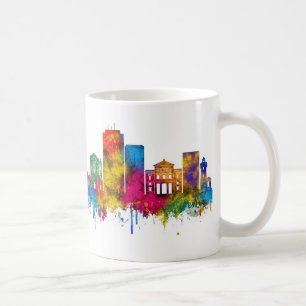 Castellón de la Plana Spanien Skyline Kaffeetasse