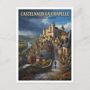 Castelnaud-la-Chapelle Sarlat-la-Canéda Frankreich Postkarte