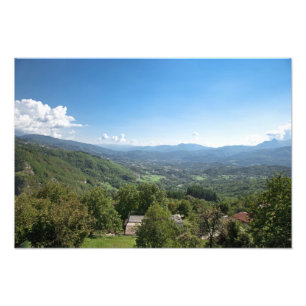Castelnuovo di Garfagnana, Toskana, Italien - Fotodruck
