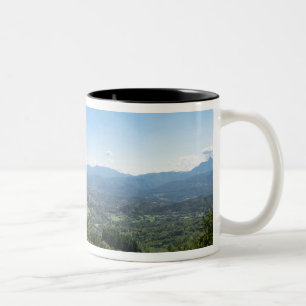 Castelnuovo di Garfagnana, Toskana, Italien - Zweifarbige Tasse