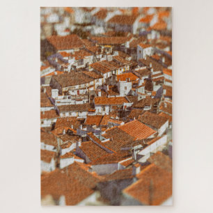 Castelo de Vide Dächer. Alentejo, Portugal