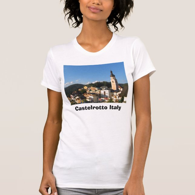 Castelrotto Italien T-Shirt (Vorderseite)