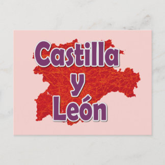 Castile and Leon Postkarte