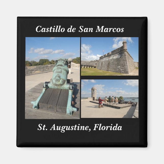 Castillo de San Marcos Magnet (Vorne)