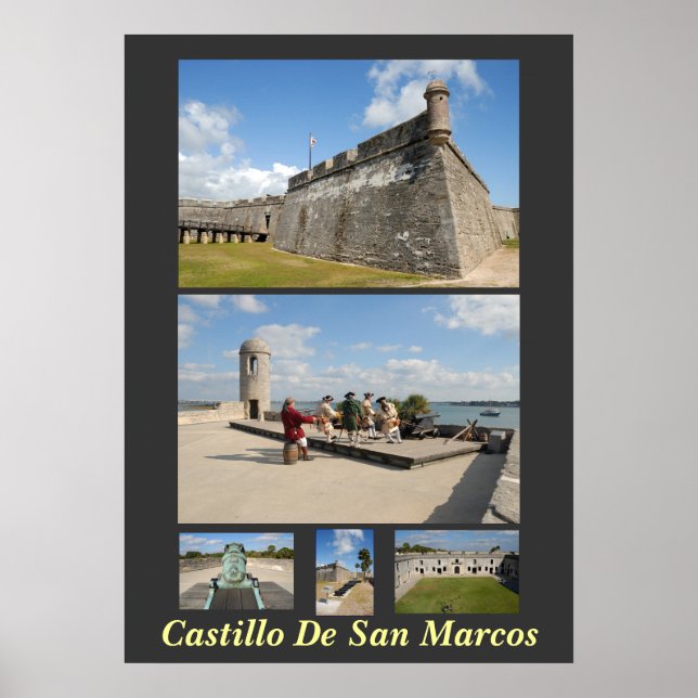 Castillo De San Marcos Poster (Vorne)