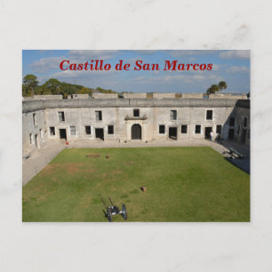 Castillo de San Marcos Postkarte