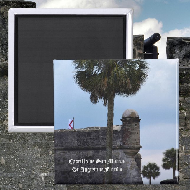 Castillo de San Marcos St Augustine Florida Foto Magnet (Von Creator hochgeladen)