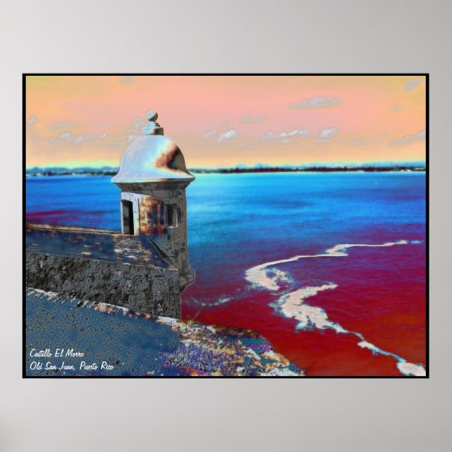 Castillo El Morro -1 Poster (Vorne)