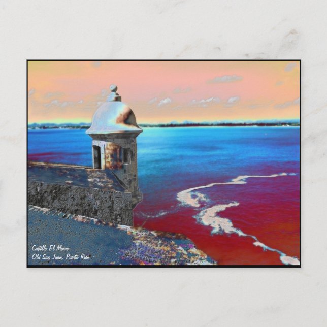 Castillo El Morro -1 Postkarte (Vorderseite)