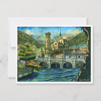 Castillo en el Lago  Postkarte