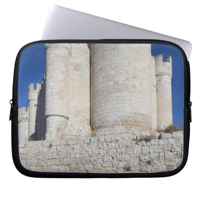 Castillo Penafiel, enthält das Weinmuseum Laptopschutzhülle (Vorderseite)