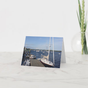 Castine, Maine notecard Karte