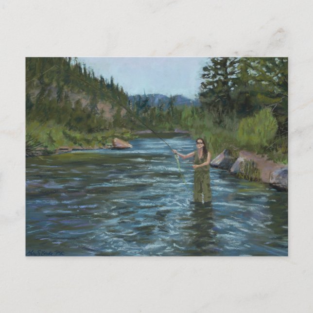 Casting Call Postkarte (Vorderseite)