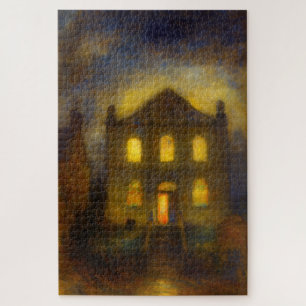 Castle Cary Somerset Puzzle d'art de style Turner