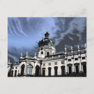 castle charlottenburg in berlin germany postkarte