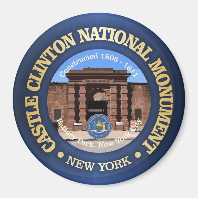 Castle Clinton (NM) Magnet (Vorne)