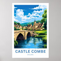 Castle Combe England Travel Print