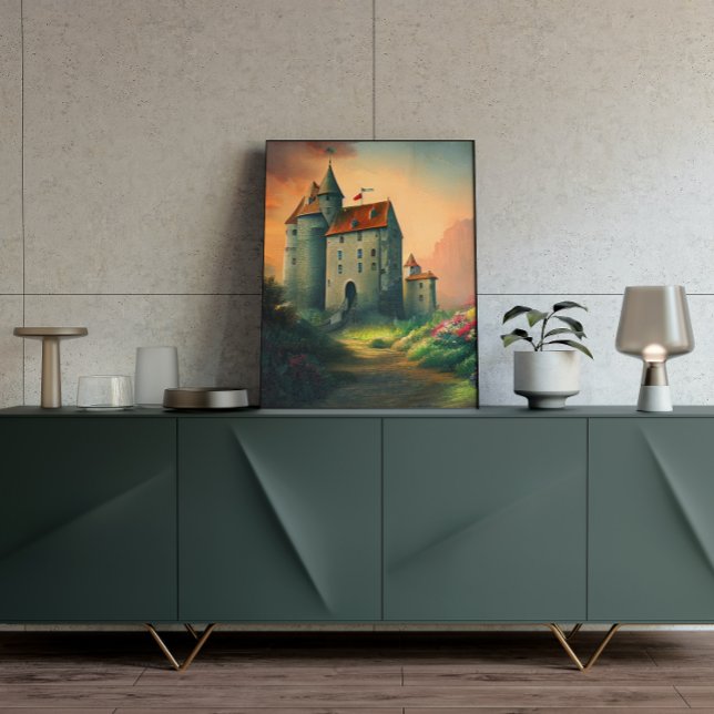 Castle Digital Fantasy Art Poster #08 (Von Creator hochgeladen)