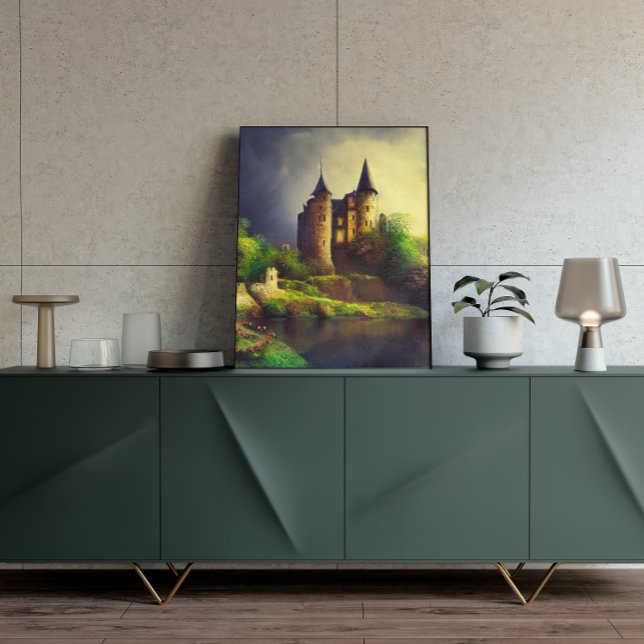 Castle Digital Fantasy Art Poster #09 (Von Creator hochgeladen)