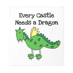 Castle Dragon Notizblock