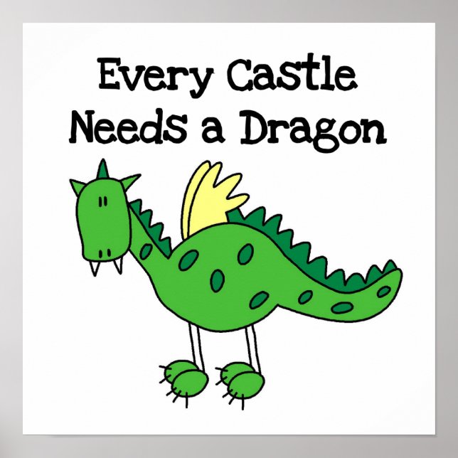 Castle Dragon Poster (Vorne)