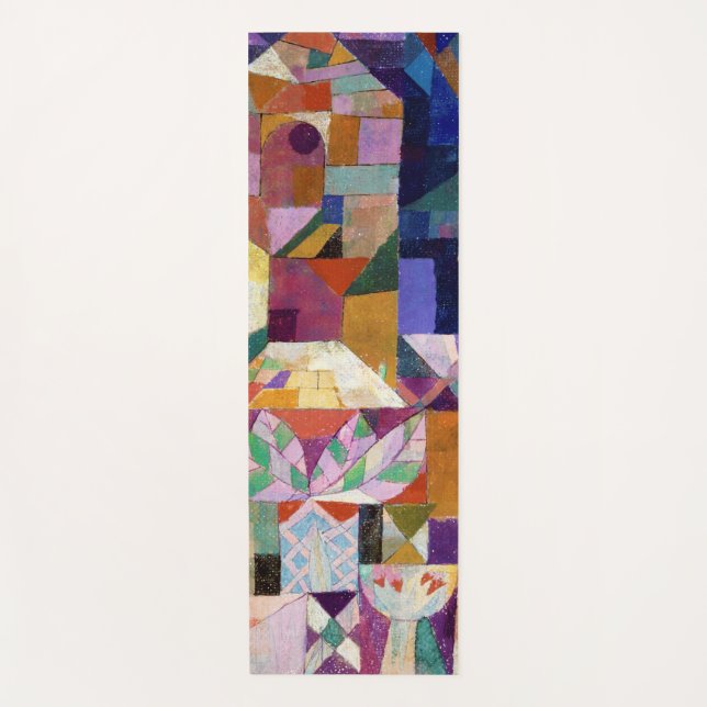 Castle Garden, Paul Klee Yogamatte (Vorderseite)