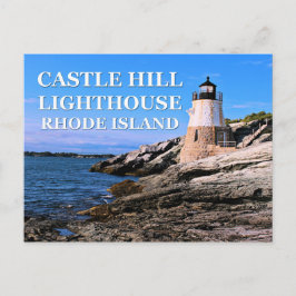 Castle Hill Lighthouse, Rhode Island Postkarte