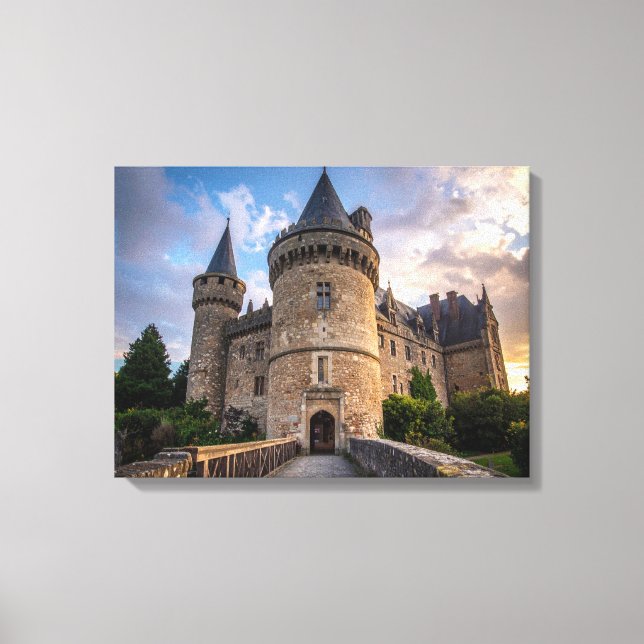 castle leinwanddruck (Vorderseite)