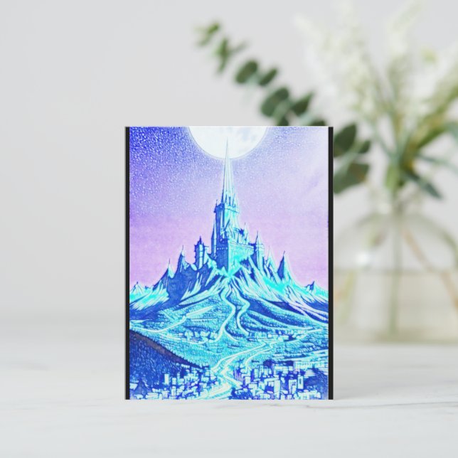 Castle Maelstrom Postkarte (Stehend Vorderseite)