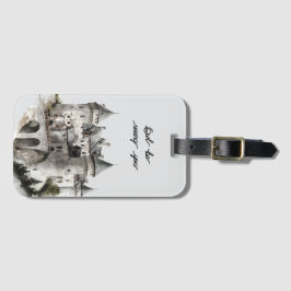 Castle Owl Be Seeing You Gepäckanhänger