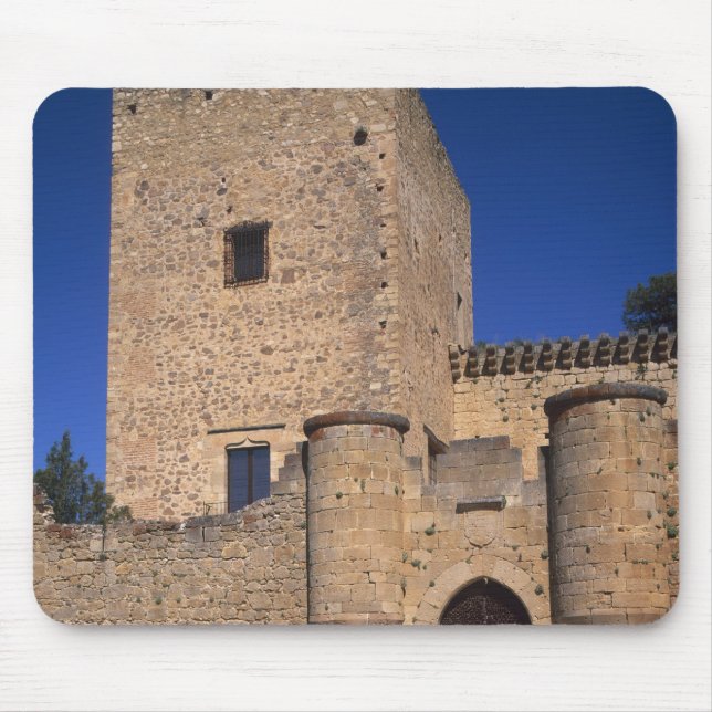 Castle Pedraza, Castilla Leon, Spanien 2 Mousepad (Vorne)