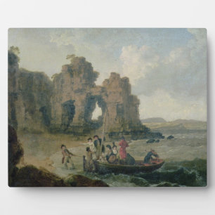 Castle Rock (Flatholm-Insel), Bristolkanal, 17 Fotoplatte