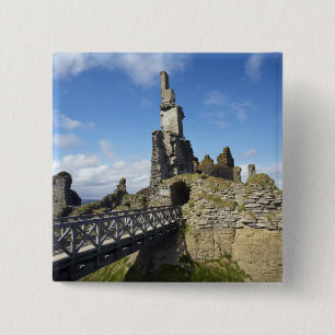 Castle Sinclair Girnigoe, Wick, Caithness, Button