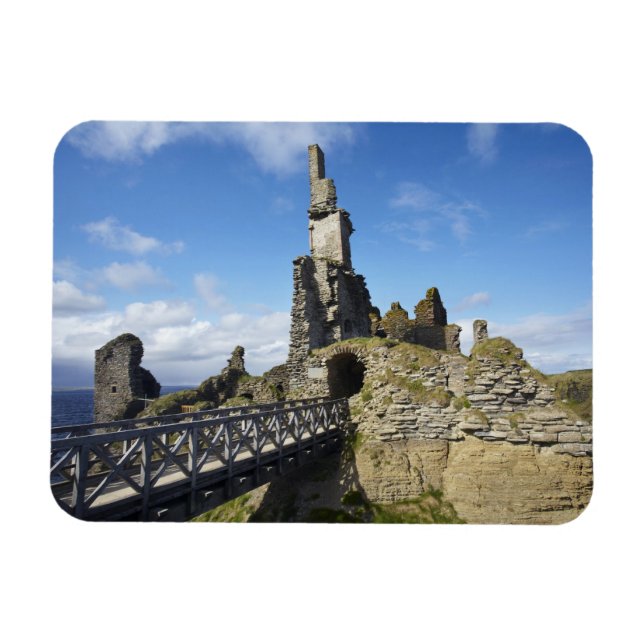 Castle Sinclair Girnigoe, Wick, Caithness, Magnet (Horizontal)