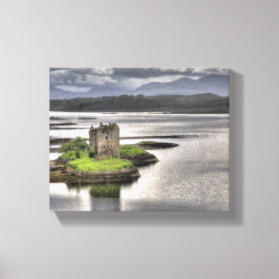 Castle Stalker Appin Argyll Scotland Leinwanddruck